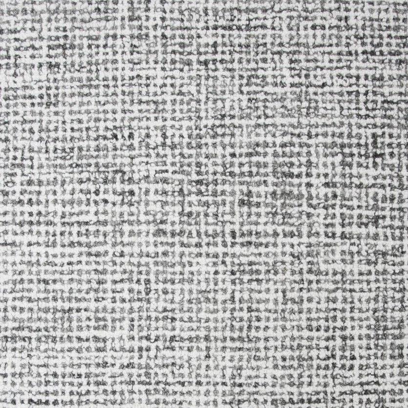 Ceto Gray Round Area Rugs For Dining Room -- gray