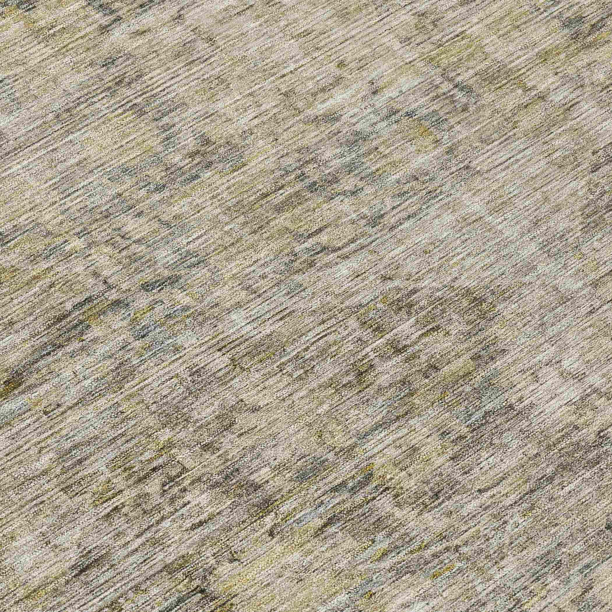 Iriira Gray Washable Indoor-Outdoor Rug