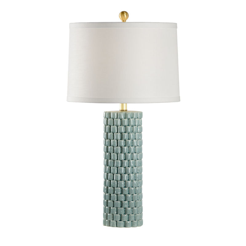 Chelsea House Potter Celadon Seafoam Green Accent Table Lamp