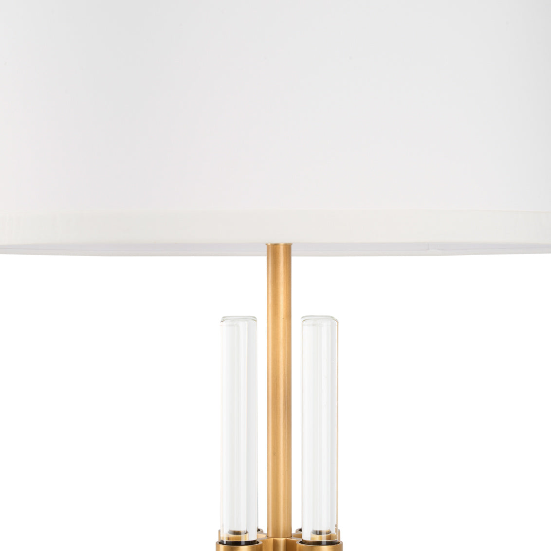 Wildwood Jefferson Four Rods Anchored Glass Floor Lamp