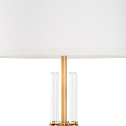 Wildwood Jefferson Four Rods Anchored Glass Floor Lamp