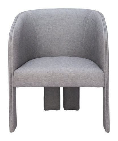 Hull  Slate Gray Accent Arm Chair