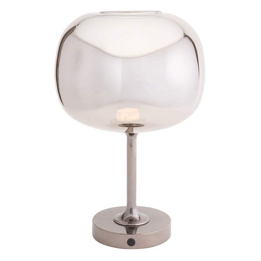 Wildwood Sterling Rechargeable Glass Table Lamp