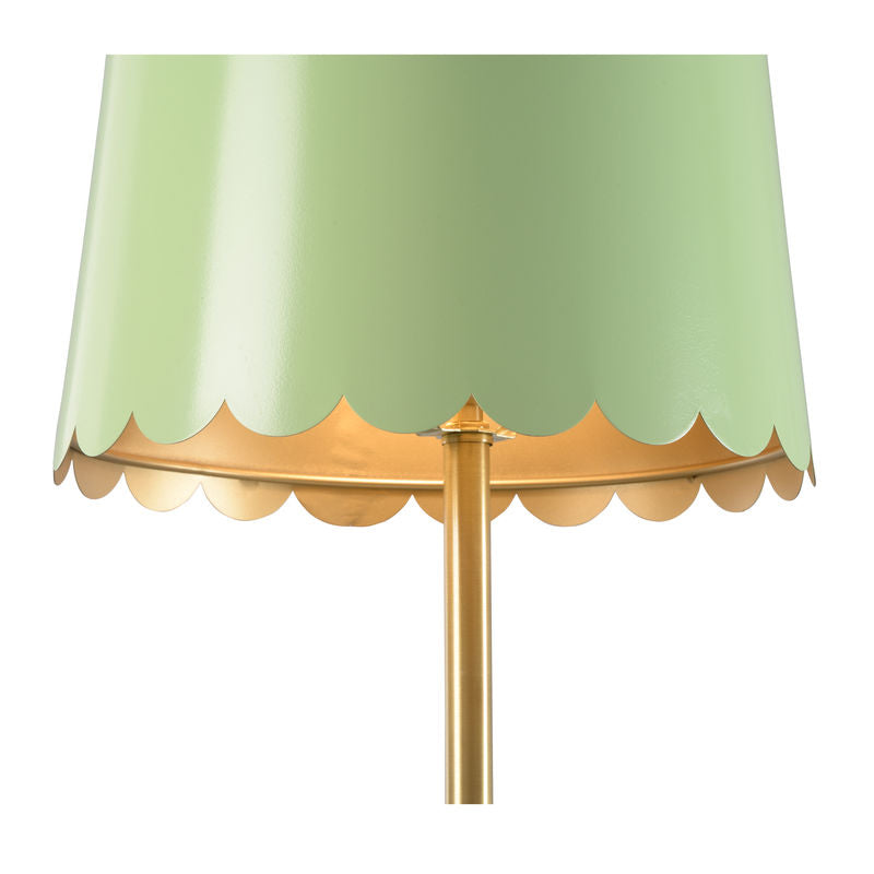 Wildwood Mirasol Brass Base Golden Table Lamp