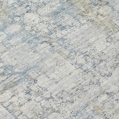 Kaelien Ivory Washable Indoor-Outdoor Rug