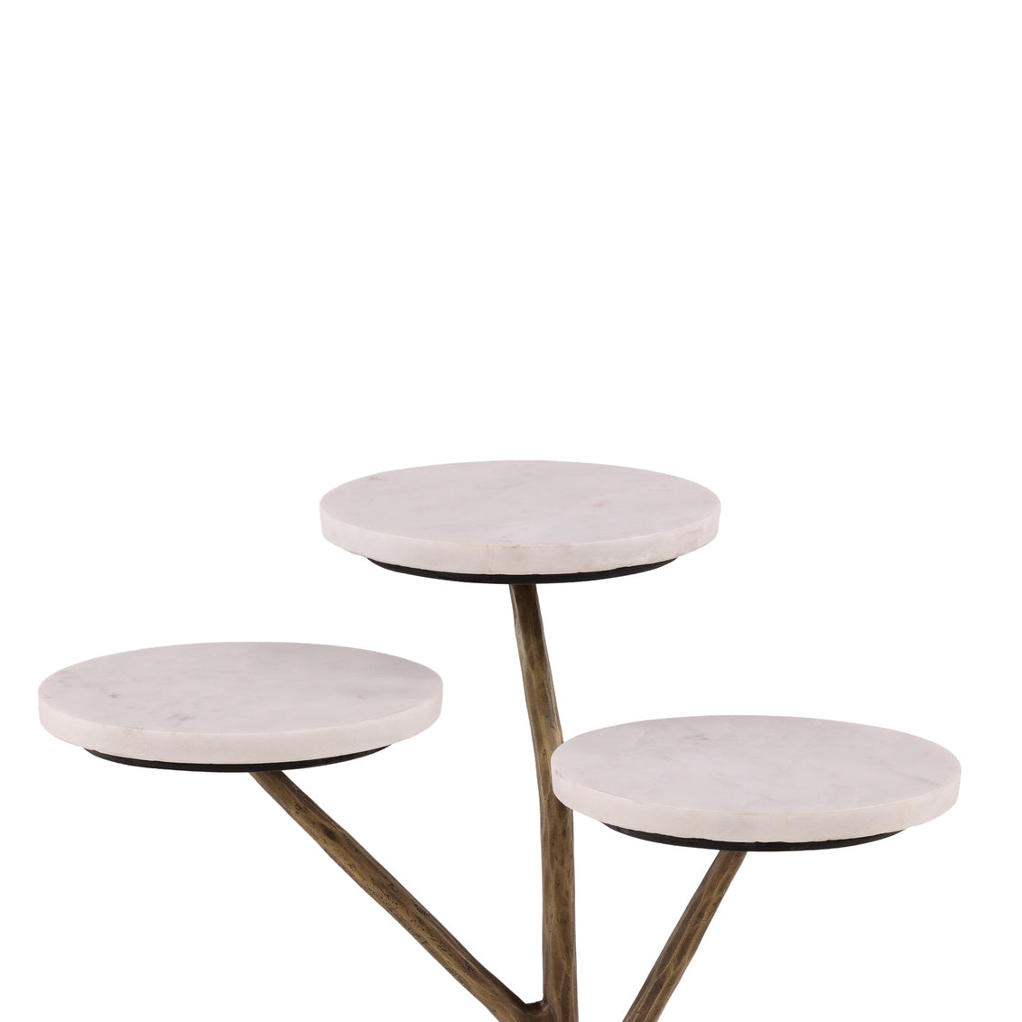 Furniture Classics Garcia Marble Top Sculptural Drink Table