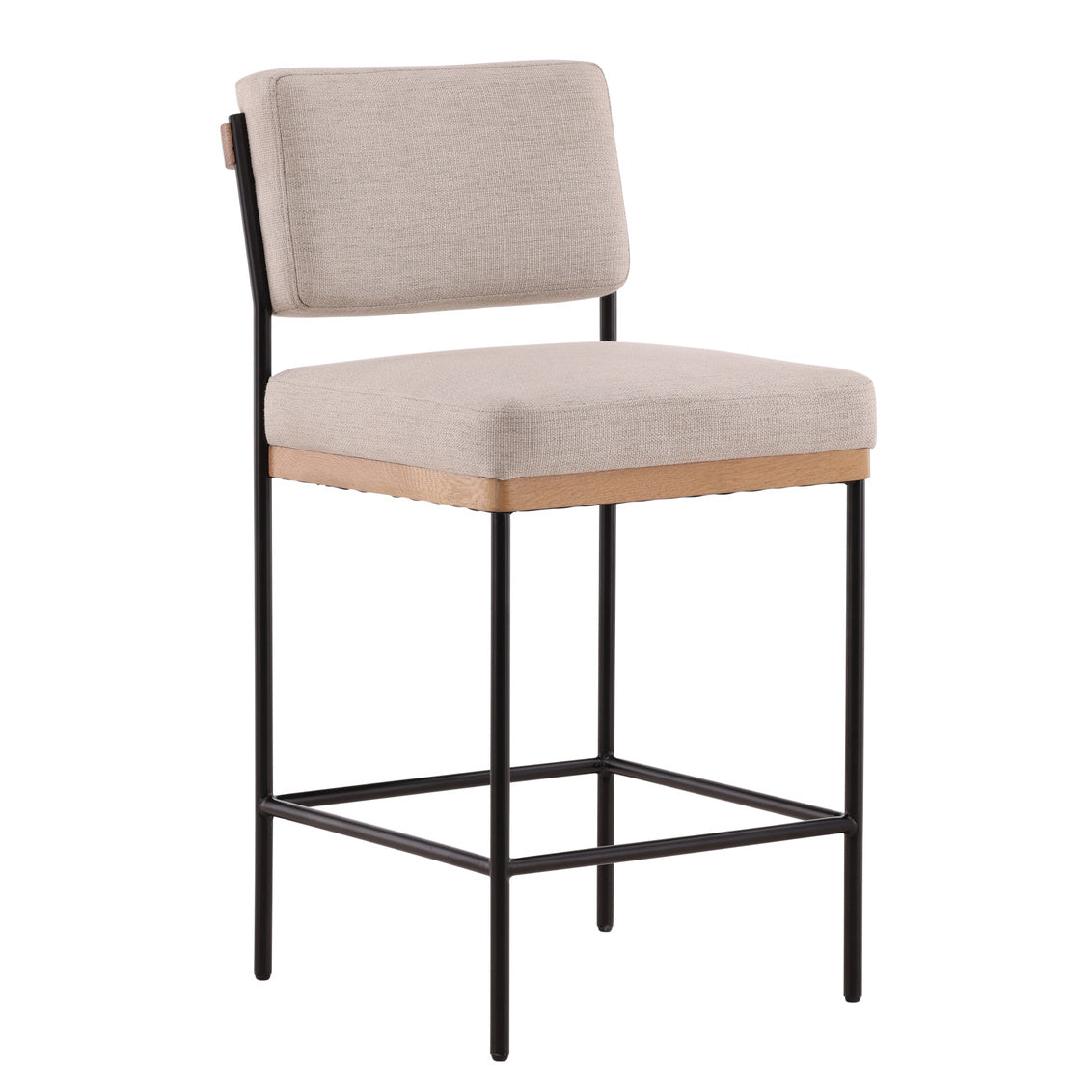 Furniture Classics Joanna Cream Performance Fabric Counter Stool