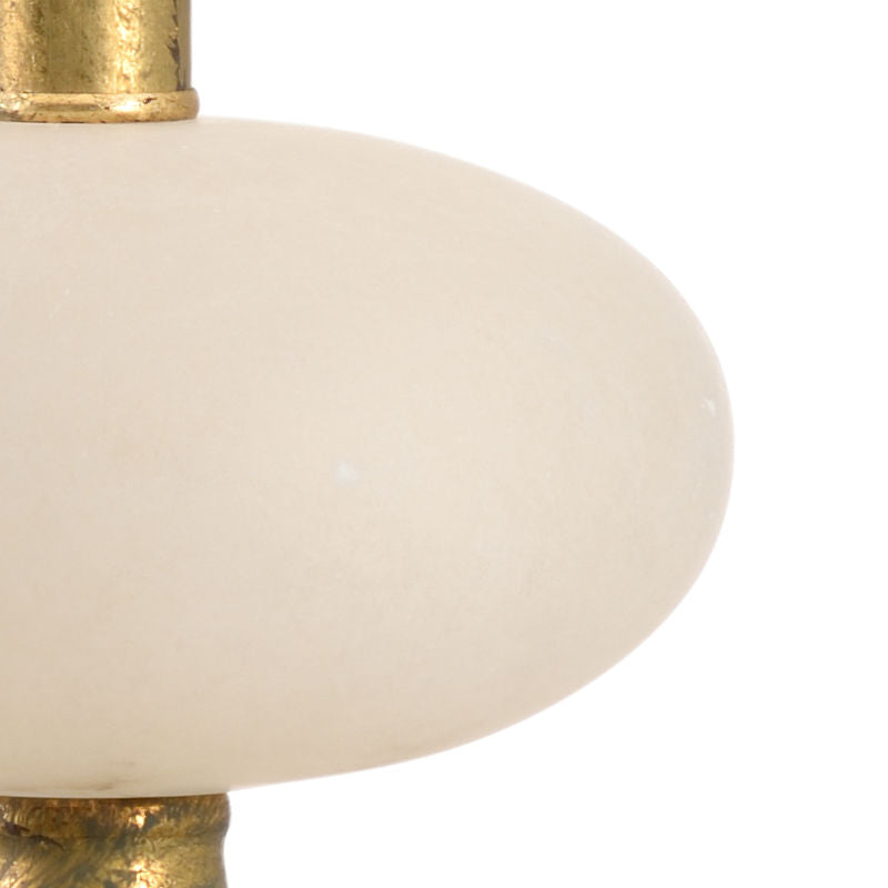 Chelsea House Charlotte Natural White Alabaster Table Lamp