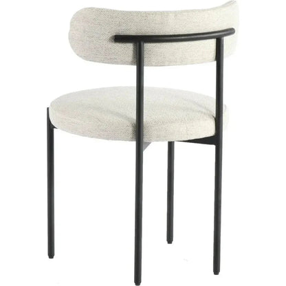 Cleo Performance Fabric Armless Dining Chair 2PC -- view 14