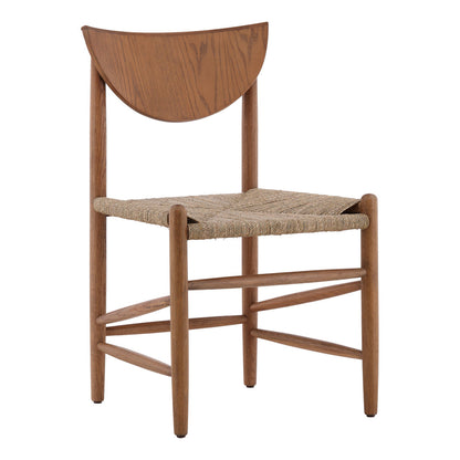 Furniture Classics Simpson Handwoven Seagrass Seat Side Chair 2PC