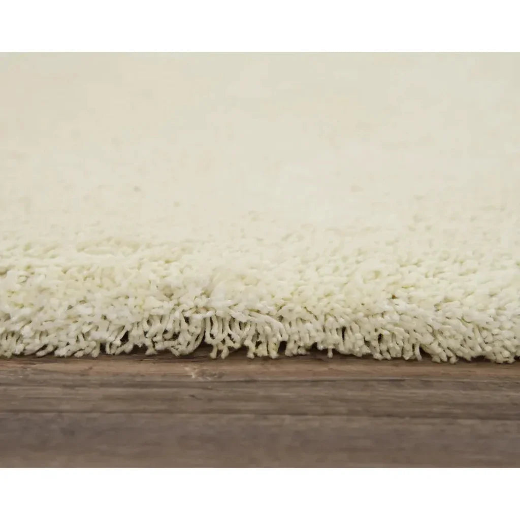 Cuit Solid Ivory Area Rugs For Living Room -- ivory