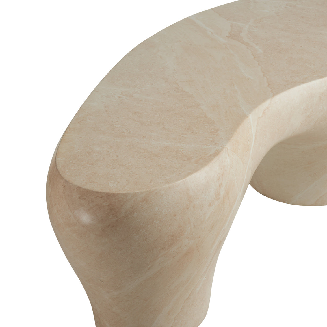 Rena Light Brown Concrete Cocktail Table