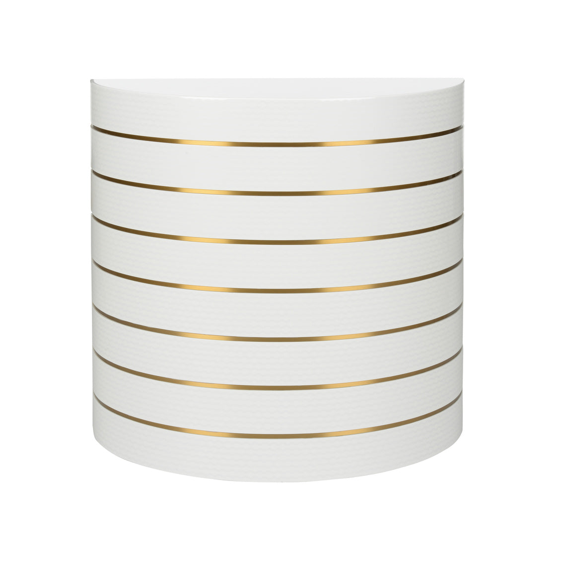 Chelsea House Luna Wooden White Console Table