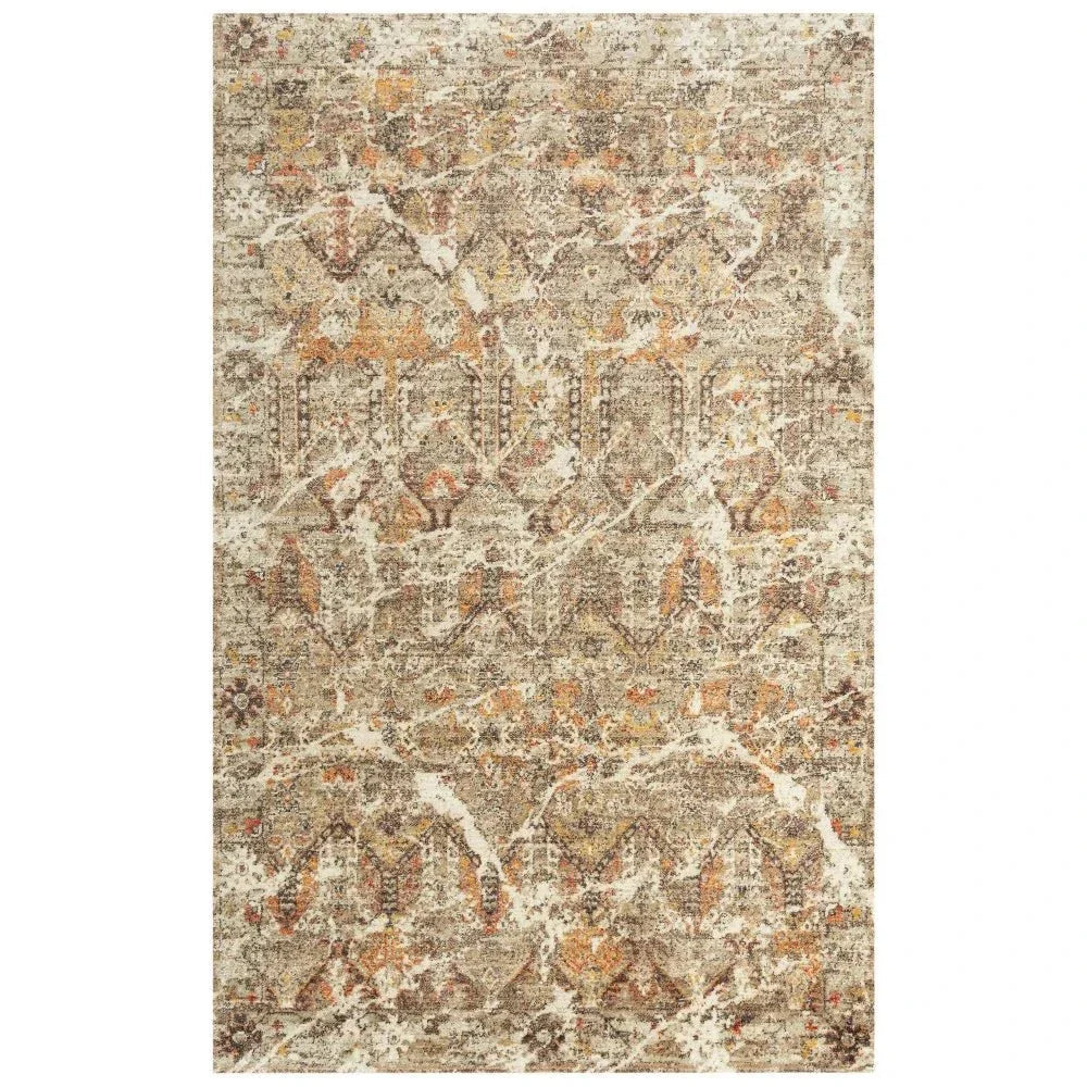 Cyng Geometric Brown/ Beige Large Area Rugs
