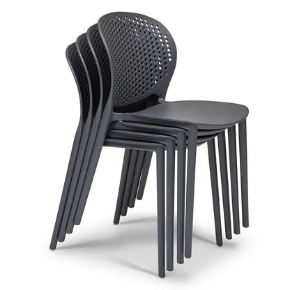 Urbia Bailey Poly Lumber Outdoor Side Chair 4PC