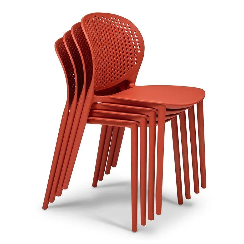 Urbia Bailey Poly Lumber Outdoor Side Chair 4PC