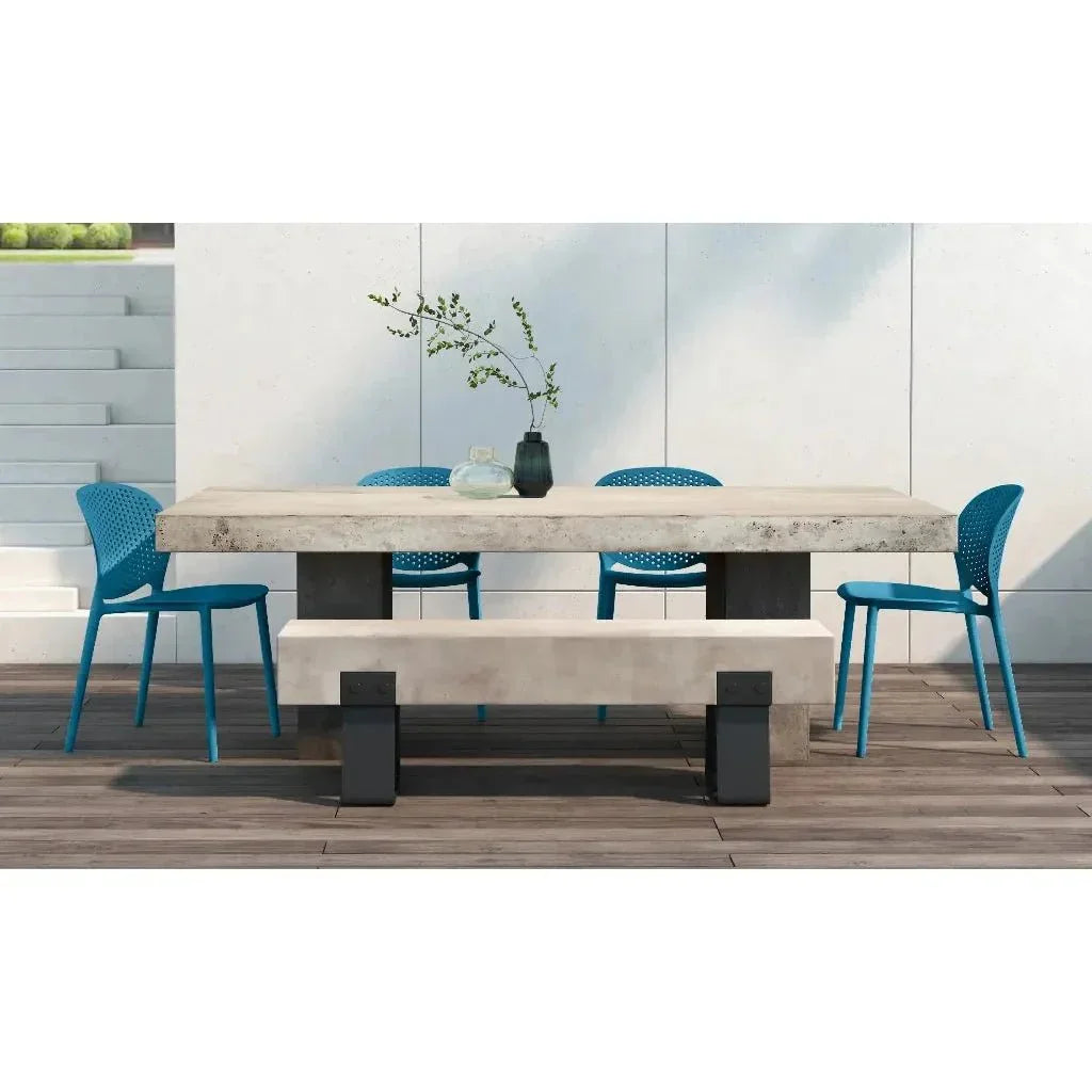 Urbia Bailey Poly Lumber Outdoor Side Chair 4PC