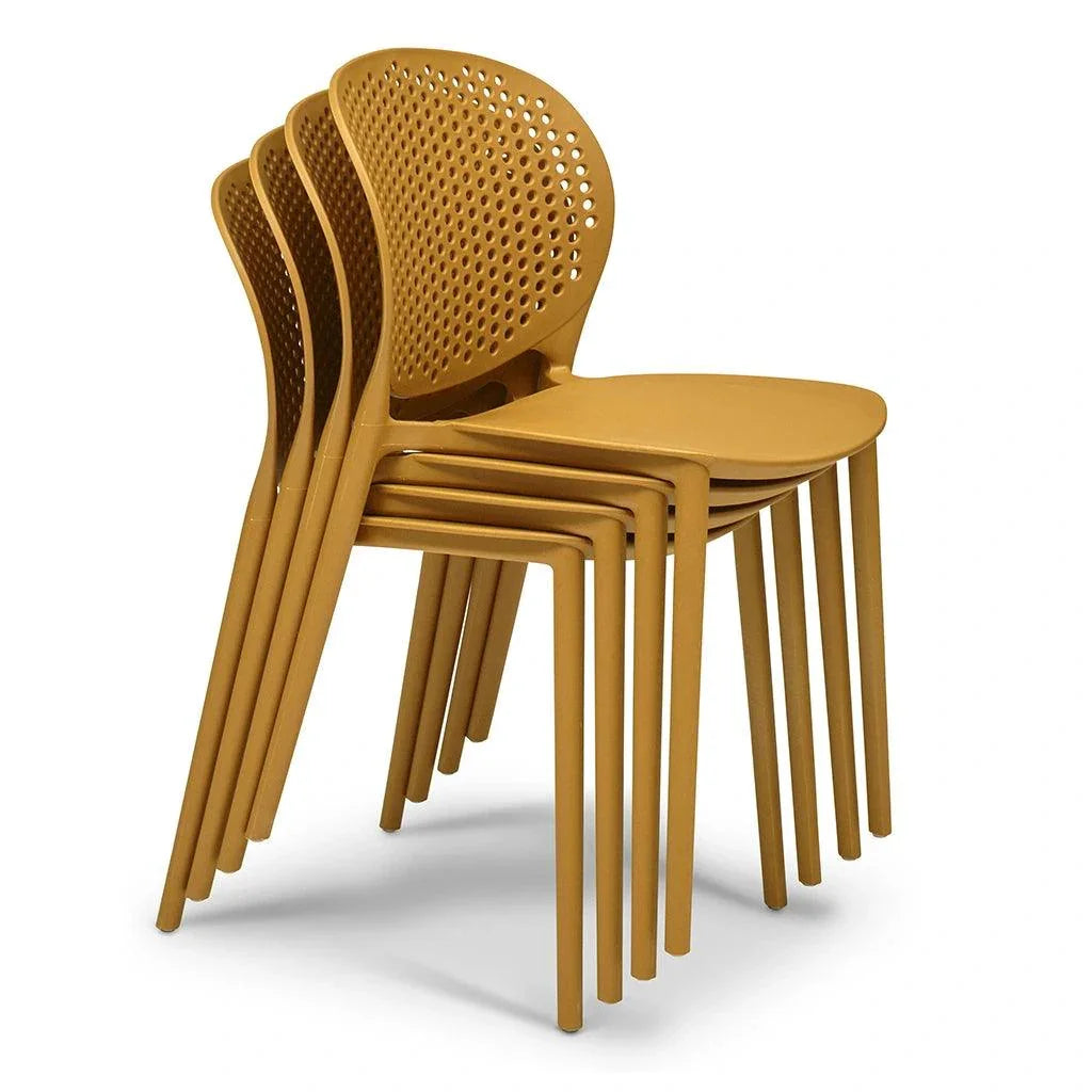 Urbia Bailey Poly Lumber Outdoor Side Chair 4PC