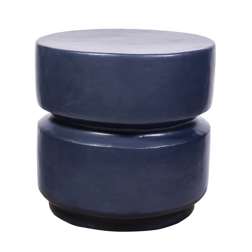 Balance Ceramic Round Patio Stool