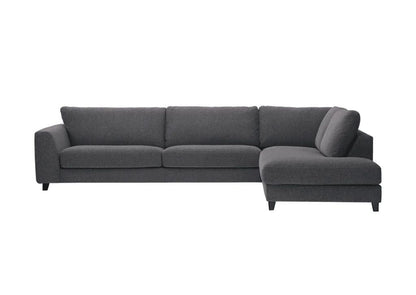 LOOMLAN Custom Upholstery Larvik Minimalist Rounded Edge Fabric Modular Sofa