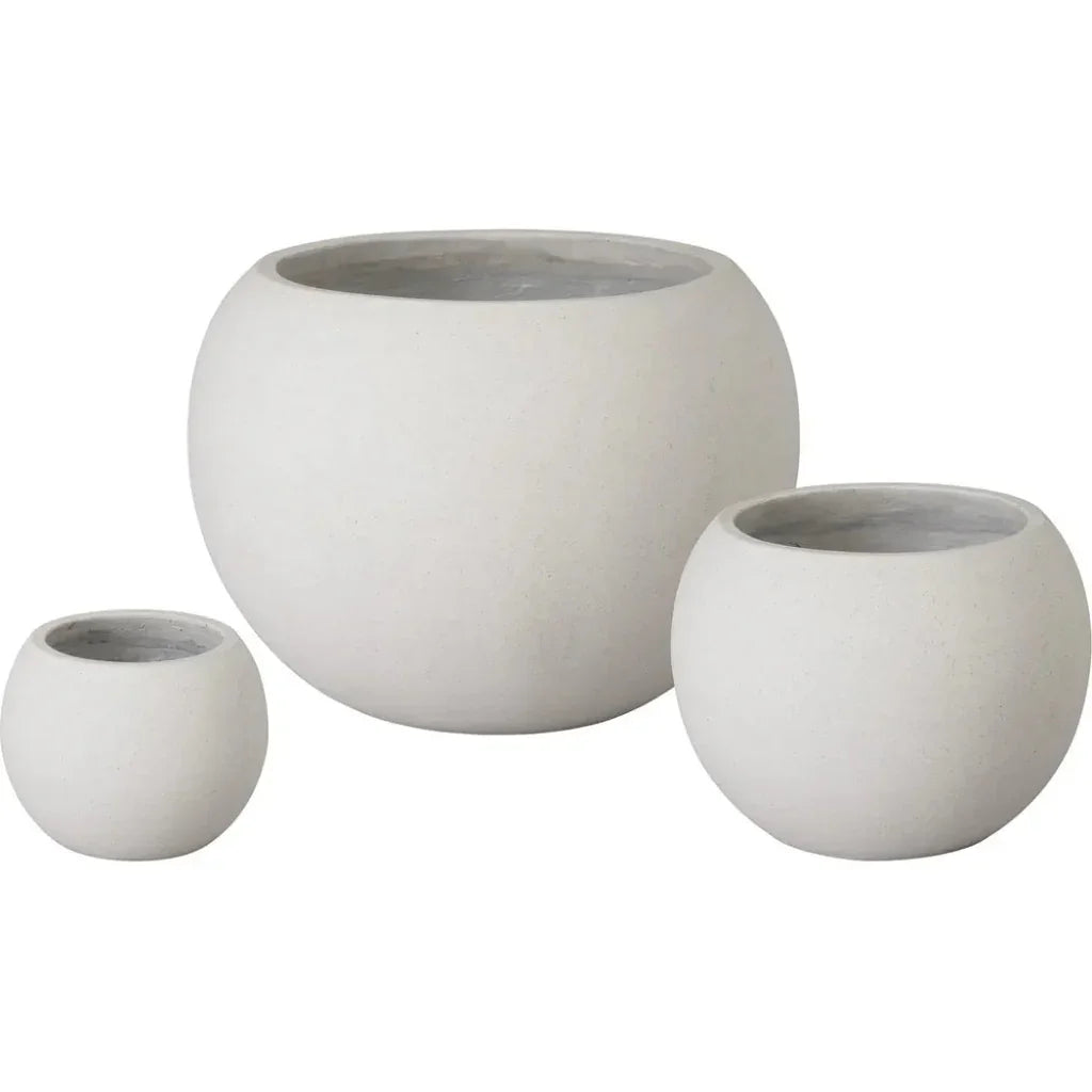Ball Terrazzo Round Planter - LOOMLAN - Planters