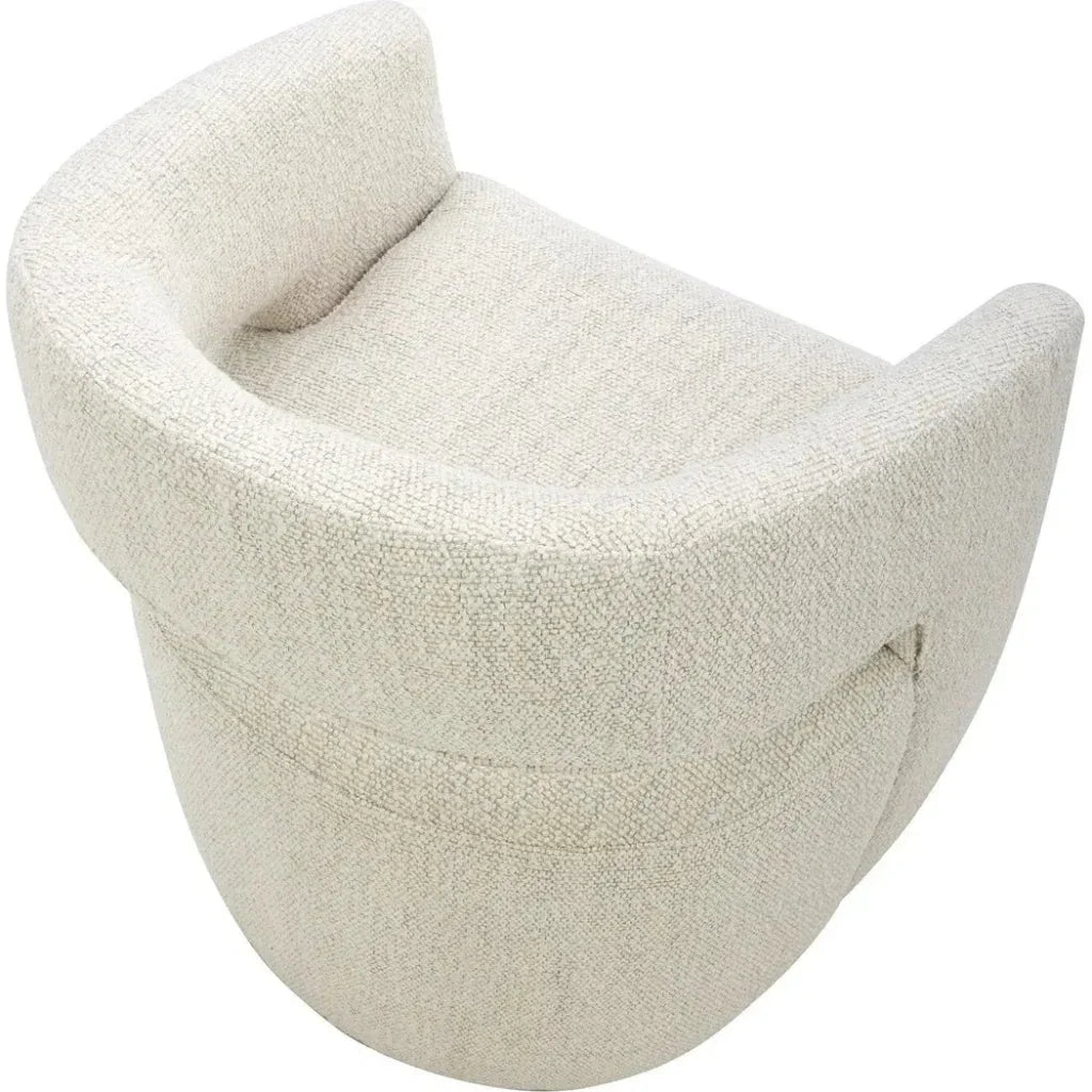 Moe's Home Barrow Boucle Dining Armchair
