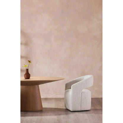 Moe's Home Barrow Boucle Dining Armchair