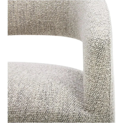 Moe's Home Barrow Boucle Dining Armchair