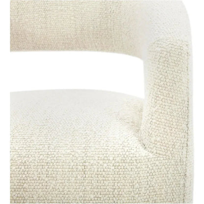 Moe's Home Barrow Boucle Dining Armchair