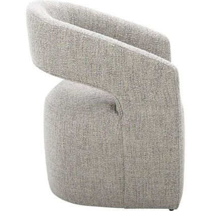 Moe's Home Barrow Boucle Dining Armchair