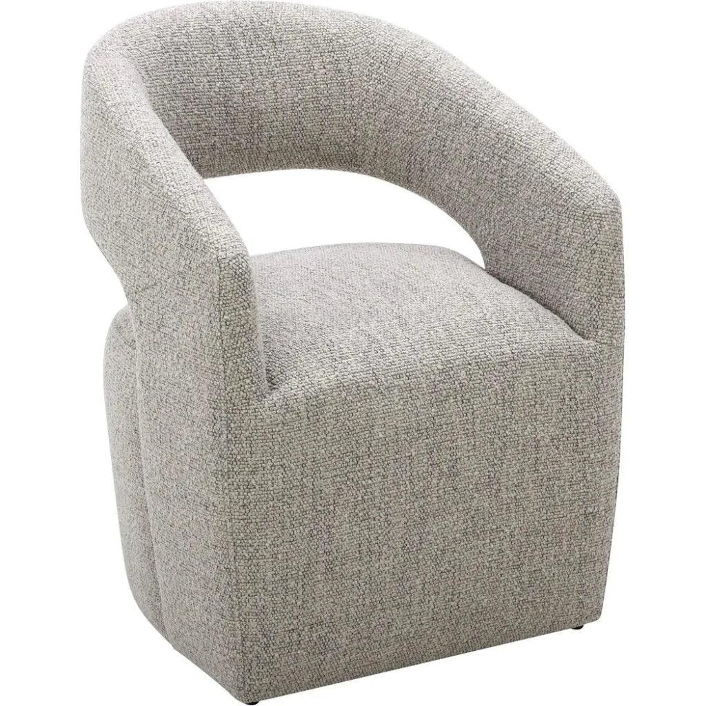 Moe's Home Barrow Boucle Dining Armchair