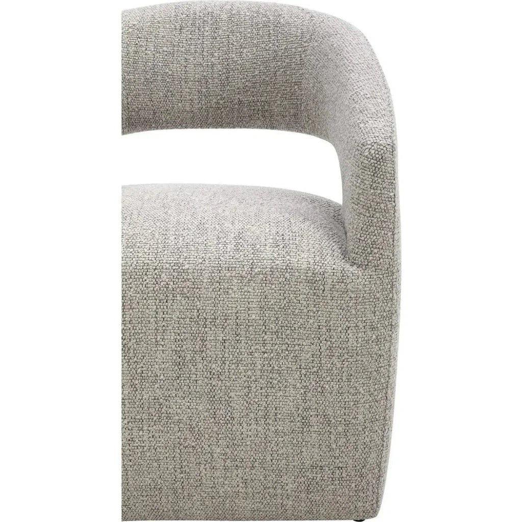 Moe's Home Barrow Boucle Dining Armchair