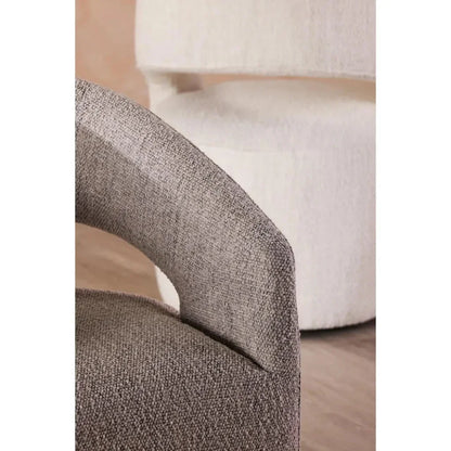 Moe's Home Barrow Boucle Dining Armchair