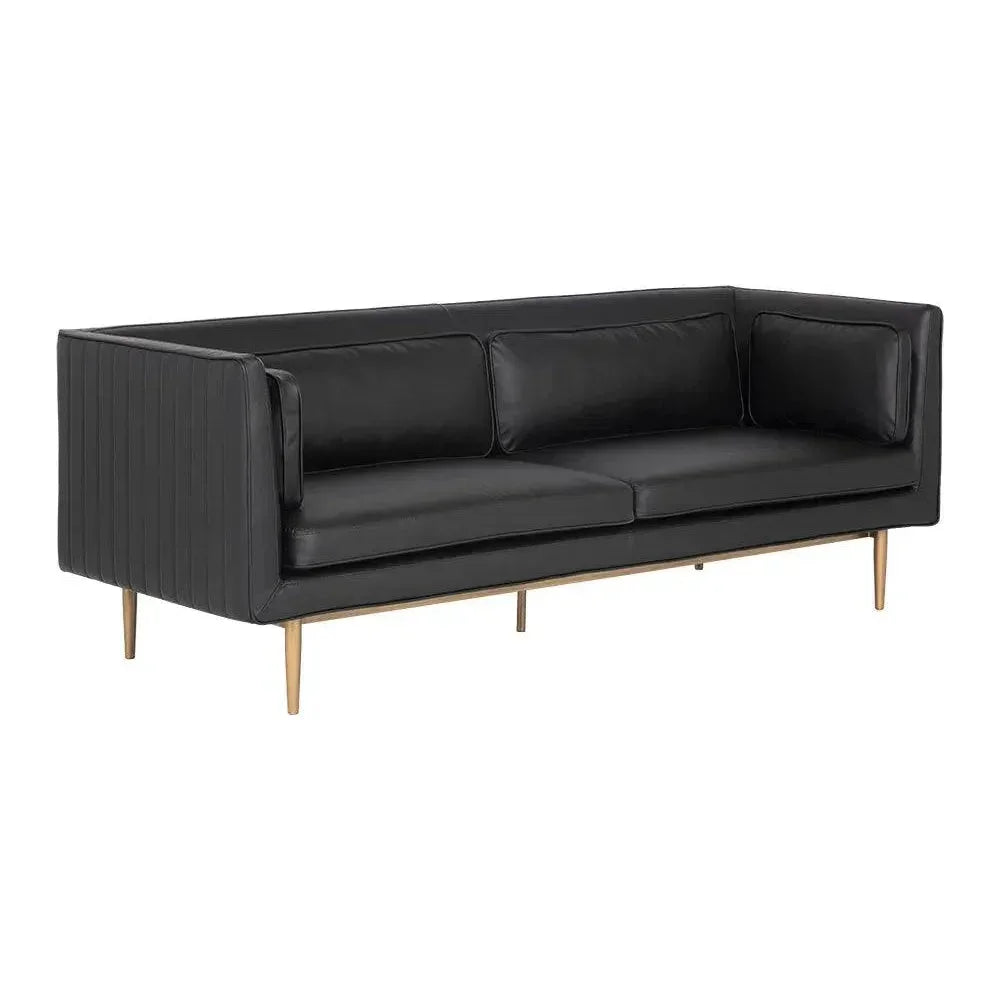 Batavia Leather Bold Sofa