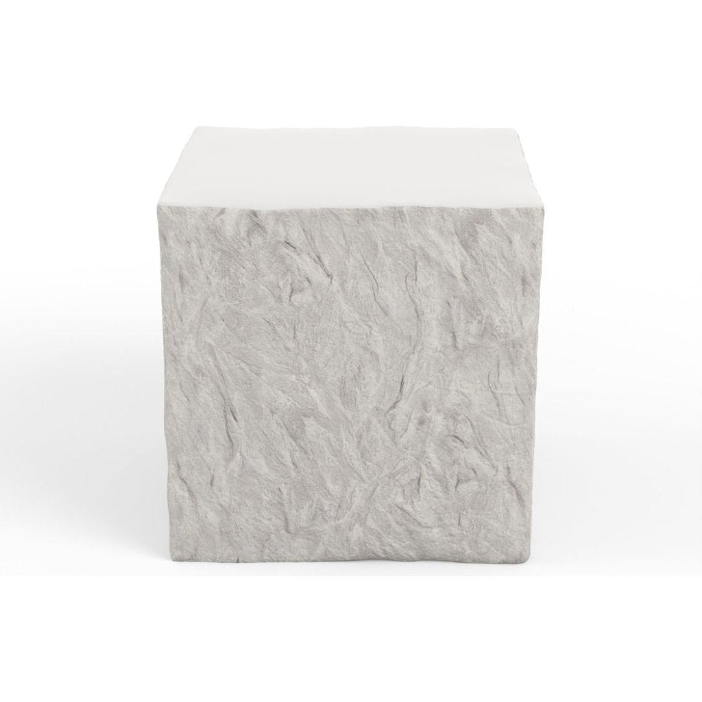 Bazaar Concrete Outdoor End Table - LOOMLAN - Sunset West - Outdoor Side Tables
