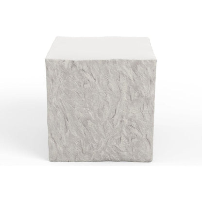 Bazaar Concrete Outdoor End Table - LOOMLAN - Sunset West - Outdoor Side Tables