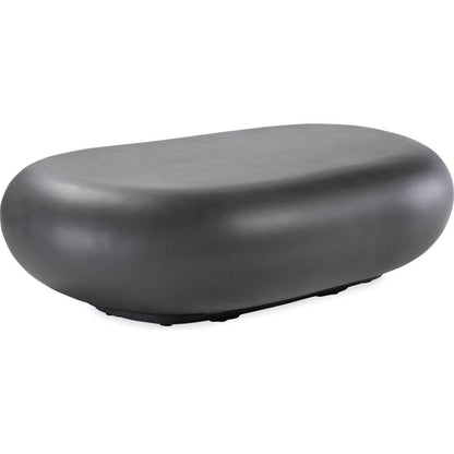 Bazaar Concrete Pebble Outdoor Coffee Table - LOOMLAN - Sunset West - Outdoor Coffee Tables