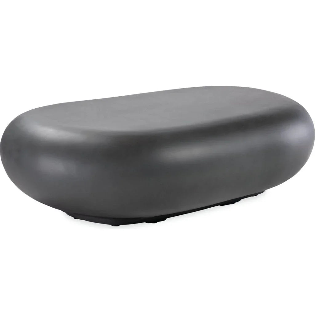 Bazaar Concrete Pebble Outdoor Coffee Table