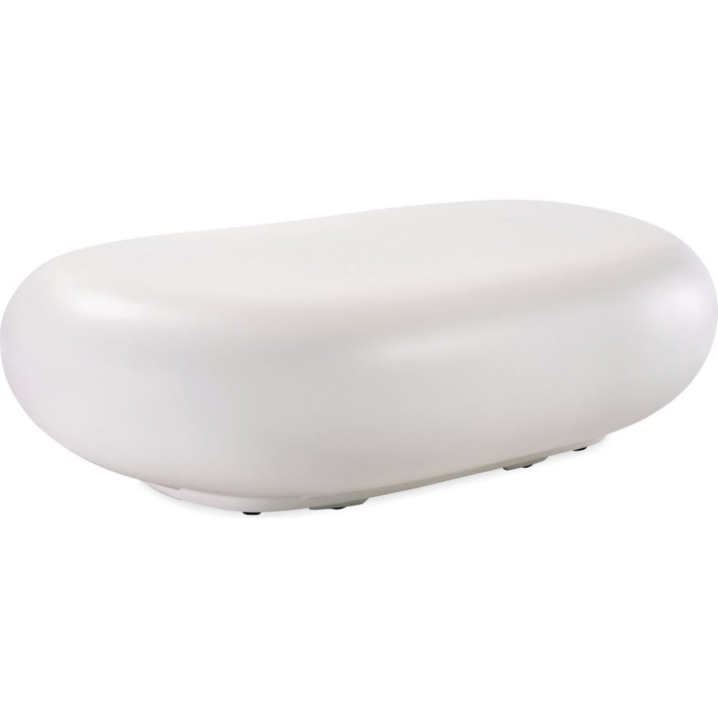 Bazaar Concrete Pebble Outdoor Coffee Table - LOOMLAN - Sunset West - Outdoor Coffee Tables