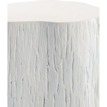 Bazaar Concrete Tree Trunk Outdoor End Table - LOOMLAN - Sunset West - Outdoor Side Tables