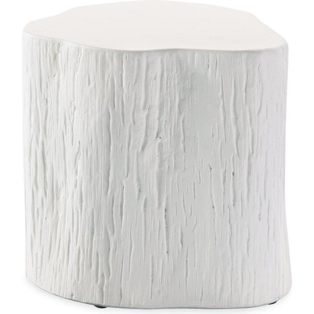 Bazaar Concrete Tree Trunk Outdoor End Table - LOOMLAN - Sunset West - Outdoor Side Tables