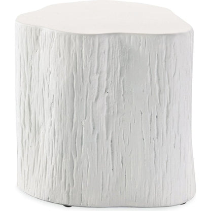 Bazaar Concrete Tree Trunk Outdoor End Table - LOOMLAN - Sunset West - Outdoor Side Tables