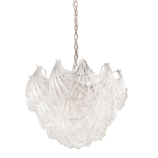 Shell Striking Glass Chandelier