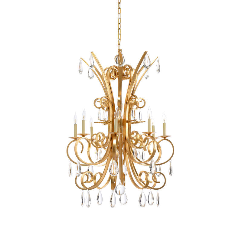 Grand Stairs Crystal Chandelier