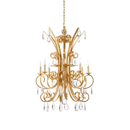 Grand Stairs Crystal Chandelier