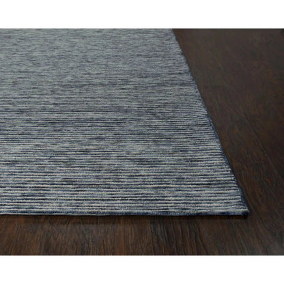 Byes Stripe Blue Area Rugs For Living Room - LOOMLAN - LOOMLAN - Area Rugs