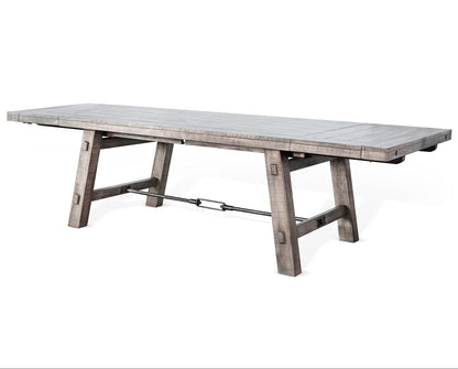 Alpine Extendable Dining Table with Turnbuckle -- view 5
