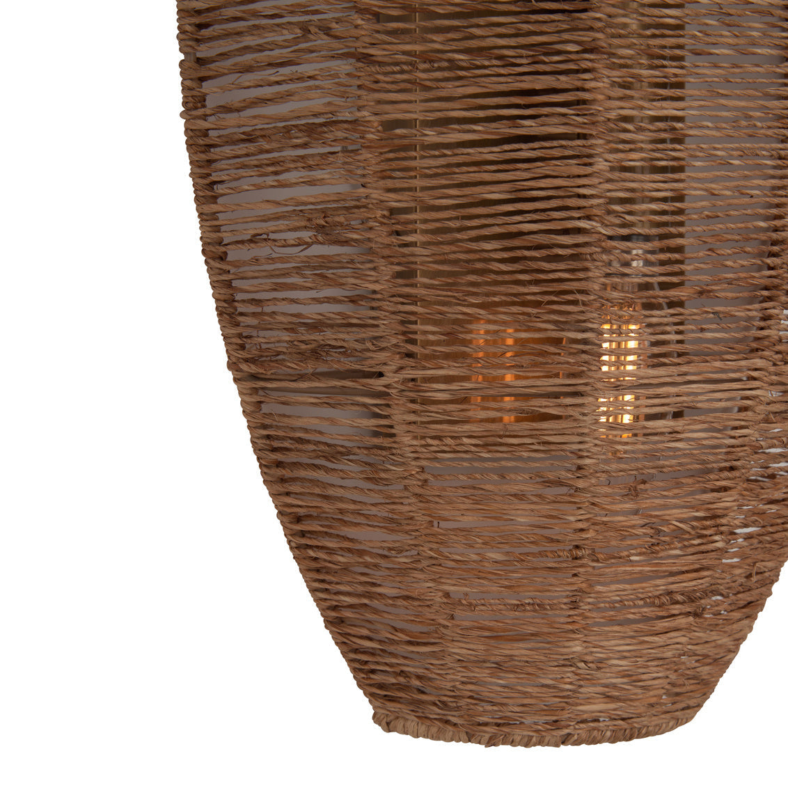 Wildwood Teague Raffia Rope Shade Wall Sconce