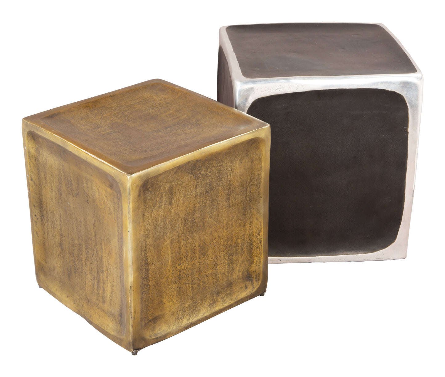 Brics Multicolor Side Table Set (2-Piece)