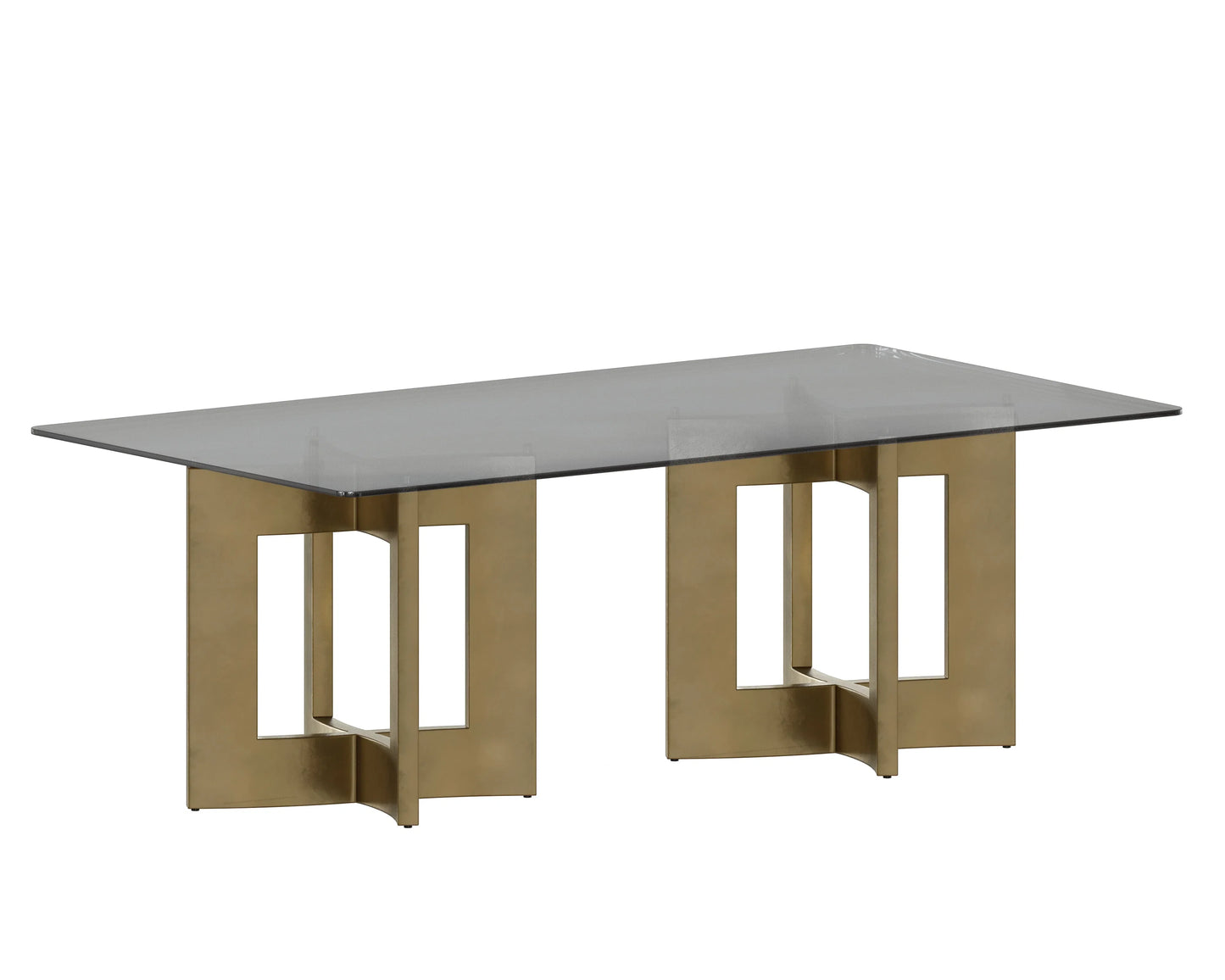 Lianne Dining Table Base Modern Gold Stainless Steel